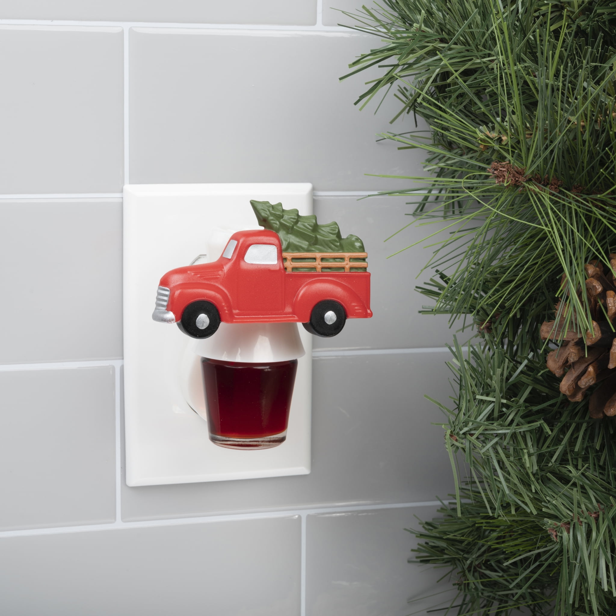 Mainstays Fragrance Oil plug in Diffuser Gift Set, Truck and Tree