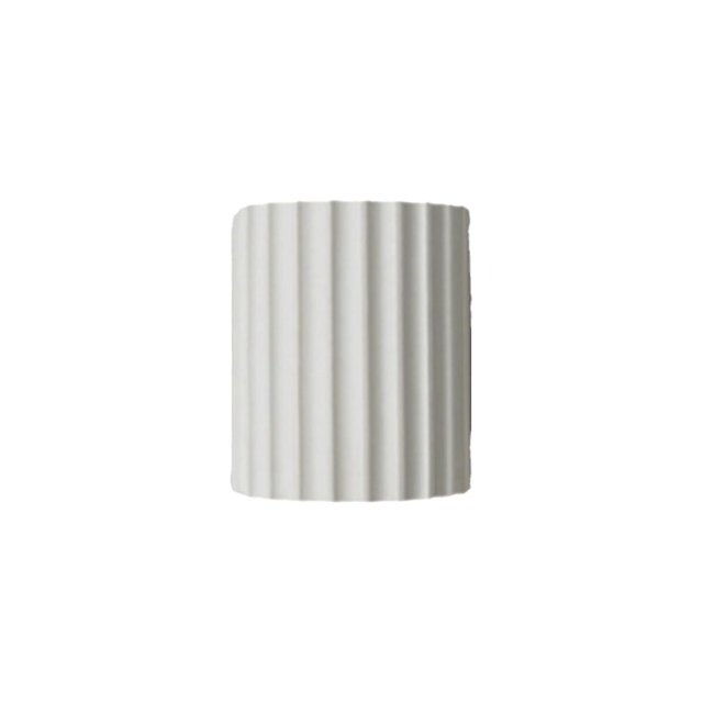 Lámpara de pared Yuxing para dormitorio entrada pasillo sala de estar interior blanca 14 x 8 x 16,5 cm