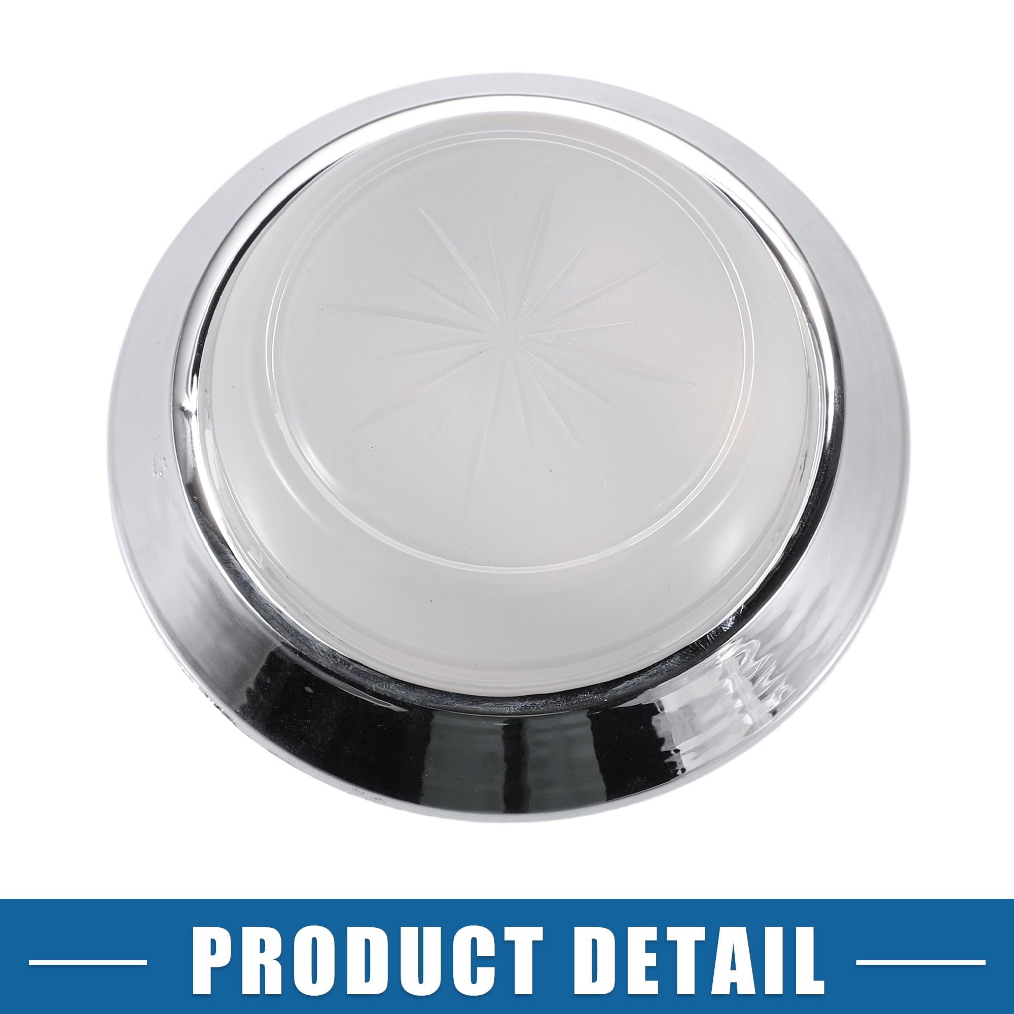 Unique Bargains Car Round Dome Light Base Lens Lamp Cover for Chevy Camaro 70-81