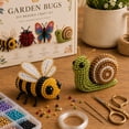 thumbnail image 6 of 3D Beaded Garden Bugs DIY Kit, 4-Piece Handmade Craft Set, Create Bee, Ladybug, Butterfly & Snail Figurines, Beginner Friendly Beading Kit for Adults & Teens, Relaxing Art Project & Home Decor Gift, 6 of 6