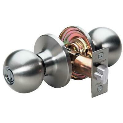 Bell Entry - BAO0115 2 Pack Ball Style Knob Entry Door Lock, Satin Nickel