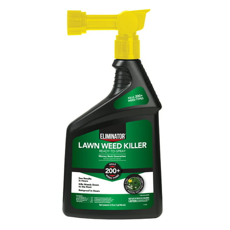 Eliminator Lawn Weed Killer Concentrate, Ready-to-Spray, 32 fl