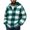 #Green, variant on DPTALR Men's Fashion Casual Lattice Zipper Pocket Long Sleeve Hooded Thick Jacket,Blue ,S
