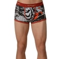 thumbnail image 2 of Ed Hardy Men's Fierce Tiger Collage Trunk - Red - X-Large, 2 of 3