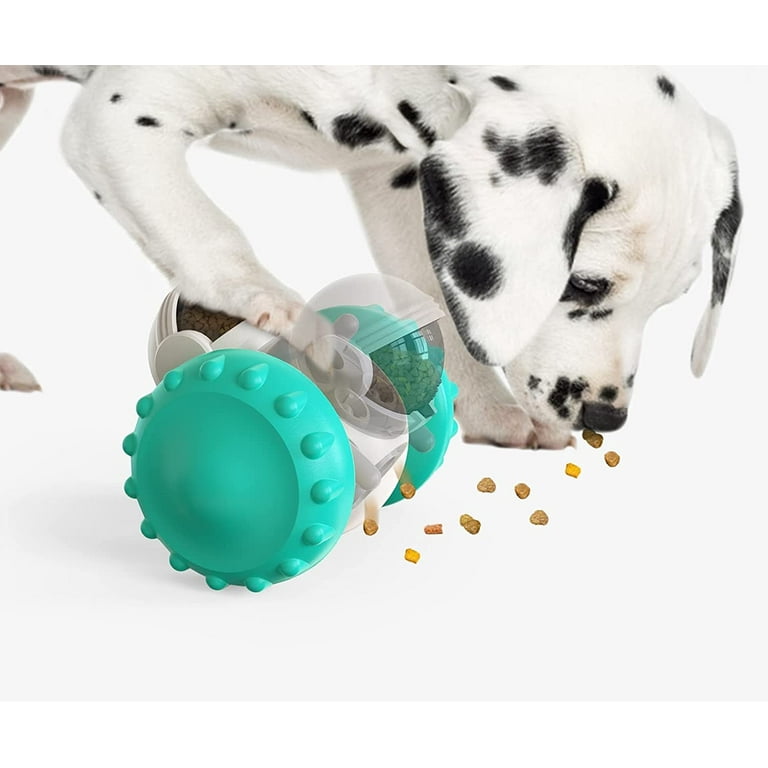 Interactive Food Toy for Dog and Cats, Pet Food Dispensor Tumbler Dog Treat  Toy, Dog Slow Feeder Treat Dispensing Puzzle Toys for Small Dogs /Cats,Robot  Shape Dog Toys 
