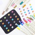 thumbnail image 4 of Acrylic Paint Marker Pens Set DIY Art Marker Pens School Art Students Teachers Supplies Graffiti Pens Permanent for Stone Glass Metal Fabric, 4 of 6