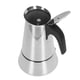 thumbnail image 5 of Cafetera de estufa, cafetera moka de grado alimenticio, cafetera moka italiana de alto rendimiento, 5 of 12