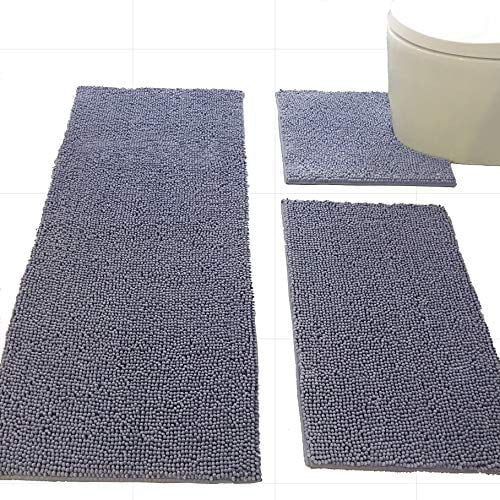 Madeals 23 Inches x 54 Inches Long Bath Rug for Bathroom