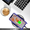 thumbnail image 5 of Silicone Case Compatible with iPhone 12 Mini, Adjustable Crossbody Necklace, Lanyard Neck Strap Protective Case Cover (Royal Blue, iPhone 12 Mini), 5 of 7