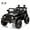 Black, variant on Luku 12V Licensed Toyota Ride-On Truck, Kids Elecctric Car with Parent Remote Control for 3-8 Age, White