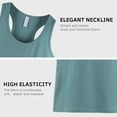 thumbnail image 4 of Camisole for Women, Cotton, Soft Comfy Tank Tops Cami Undershirt, for Women Girls Gift - Green+pink, 4 of 5