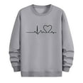 thumbnail image 6 of PNTUTB Men's Fashion Valentine's Day Print Long Sleeves Crew Neck Pullover Casual Loose Comfort Sweatshirts, 6 of 6