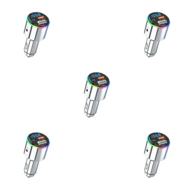 Guardoinrt Silver Intelligent Noise Reduction Bluetooth - Dual Core Processing Hands-free Calls 5Set