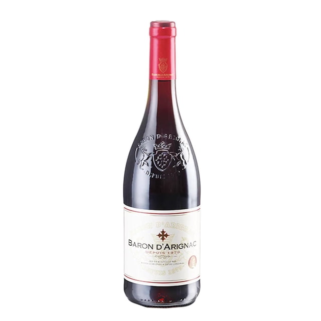 Pack de 4 Vino Tinto Baron D'Arignac Tempranillo 750 ml
