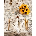 thumbnail image 6 of Botanical Print Tablecloth 70 Round, 6 of 6