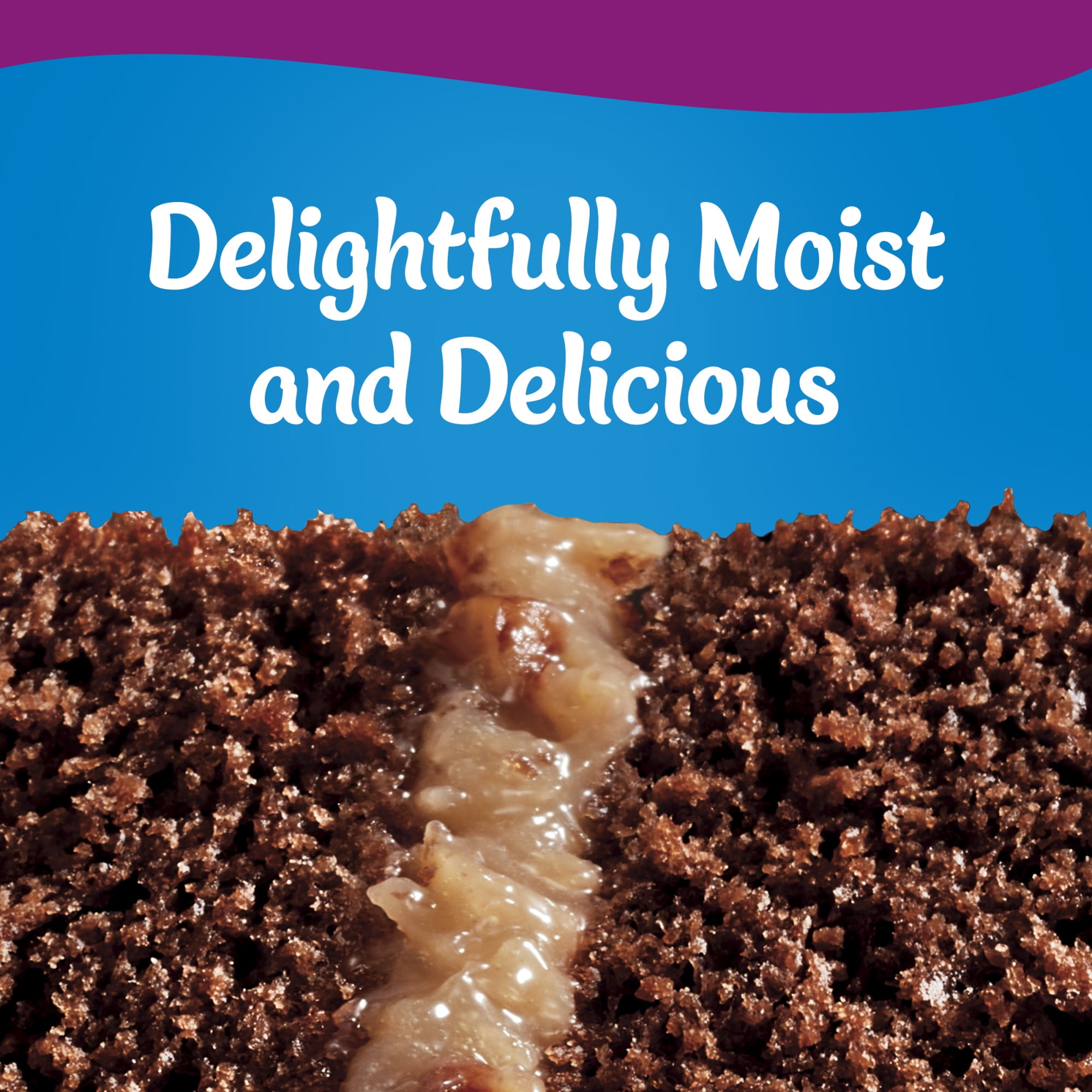 (2 pack) Pillsbury Moist Supreme German Chocolate Cake Mix, 15.25 oz Box