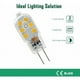 thumbnail image 4 of Bombillas LED no regulables, luz blanca cálida de 3000 K, bombillas de alto rendimiento y bajo consumo con cubierta de policarbonato transparente, encendido instantáneo para uso en interiores y, 4 of 5