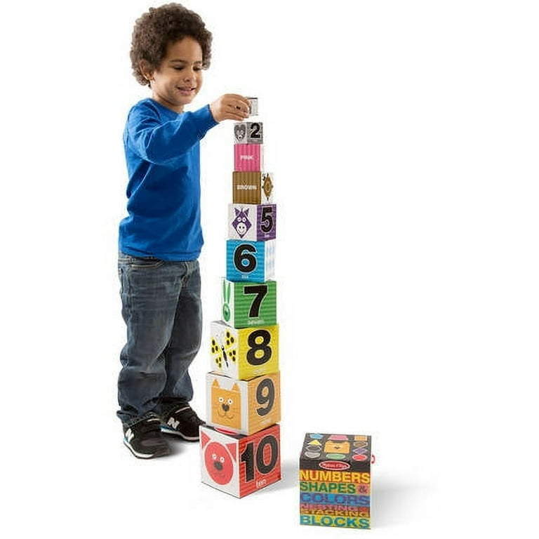 Melissa & doug stacking blocks hotsell