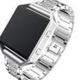 thumbnail image 4 of EeaseMX Chic Watch Band Correa de reloj Correa de repuesto para reloj única Accesorios de reloj compatibles con Fitbit Blaze con marco de reloj (plateado), 4 of 7