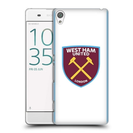 OFFICIAL WEST HAM UNITED FC 2016/17 CREST KIT HARD BACK CASE FOR SONY PHONES