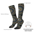 thumbnail image 4 of Naloa Dot Mandala Thigh High Socks Extra Long Stretchy Sock Women Over Knee High Opaque Stocking Daily Wear, 4 of 6