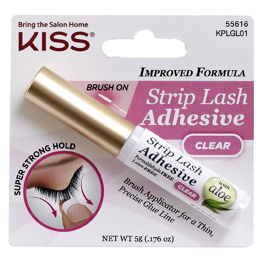 Kiss Ever EZ Lashes Strip Lash Adhesive Clear 0.21 fl oz