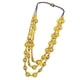 thumbnail image 5 of Collar largo multicapa con cuentas étnicas Amarillo, 5 of 9
