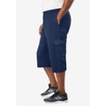 thumbnail image 2 of KingSize Men's Big & Tall Fleece Judo Shorts, 2 of 4