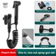 thumbnail image 2 of Hygienic Wall-Mounted Bidet Sprayer with Double Outlet Angle Valve, Shower HeadToilet Accessories, 2 of 5
