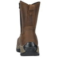 thumbnail image 3 of Hoss Men's Brown Recon 8" Side Zip Composite Toe Waterproof Electrical Hazard 14 2E, 3 of 7