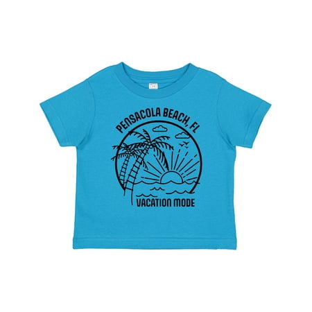 

Inktastic Summer Vacation Mode Pensacola Beach Florida Boys or Girls Toddler T-Shirt