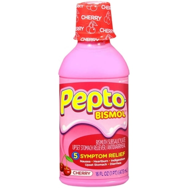 PeptoBismol Pepto Bismol Liquid Cherry 16 oz (Pack of 2)