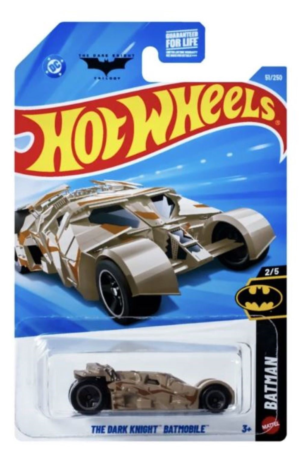 Hot Wheels Batman: Arkham Asylum Batmobile Batman 2/5 32/250