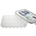 Komax Biokips Ice Cube Tray with Nospill Cover (Set of 4) BPA Free