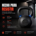 thumbnail image 4 of Pesa Rusa Kettlebell 44 Lb Hierro Fundido Crossfit Cast Iron, 4 of 7