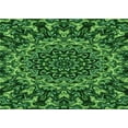 thumbnail image 1 of Ahgly Company Indoor Rectangle Patterned Deep Emerald Green Area Rugs, 5' x 7', 1 of 6