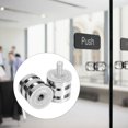 thumbnail image 2 of Miangastore Shower Glass Door Hardware 1Set 2.4x1.2in, 2 of 8