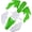 Green&White, variant on Plastic Fenders For CRF50 XR50 CRF XR 50 | Dirt Bike Replacement Plastics Fairing Kit Body Parts (Blue&White)