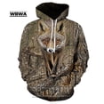 thumbnail image 1 of Sudadera con capucha estampada en 3D para hombre, ideal para ropa deportiva masculina., 1 of 2