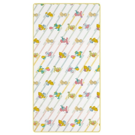 Dream On Me 4" Standard Crib and Toddler Mattress, Foam