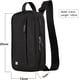 thumbnail image 2 of Bolsa frontal para bicicleta, 2,3 L, multifunción, para manillar de MTB, bolso de hombro, riñonera para ciclismo, senderismo y uso diario Sailing Electrónica, 2 of 5