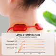 thumbnail image 4 of yeacher Smart Neck Massager with Pendant Design, 9 Intensity Levels & 3 Heat Settings, Portable USB Rechargeable for Shoulder, Neck & Arm Relief (Red), 4 of 6