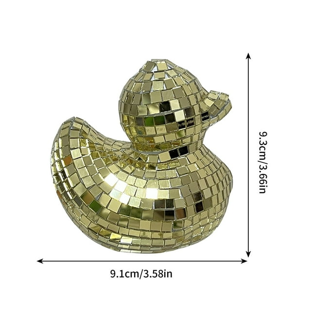 Decorations for Party, Mirror Glass Home Ornament Compact Sculpture for Themed Tree and Event Decor