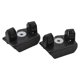 thumbnail image 2 of 1pair Front Mudguard Bumper Bracket 1493773 00 B Replacement for TESLA MODEL Y 2020 to 2023, 2 of 5