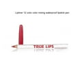 thumbnail image 4 of Soidarity 12 Pieces/Set Women Portable Lip Liner Wedding Pencils Tool Lining Girls Supplies Lips Party Kit Assorted Beauty Makeup Maquillaje de labios Soidarity MR1610-00, 4 of 6