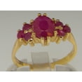 thumbnail image 3 of LBG 10k Yellow Gold Natural Ruby Womens Classic Ring - Size 10.75, 3 of 6