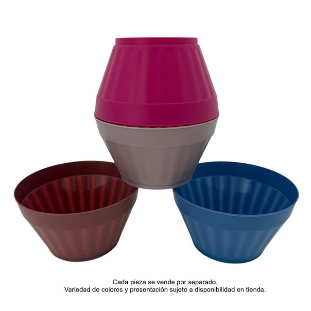 Prichos Juego de 3 Tazones de Plástico Varios Modelos