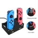 thumbnail image 2 of Base de carga para mandos Nintendo Switch 4 en 1 con soporte de carga para Joy-Cons y mandos PRO, 2 of 5