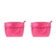 thumbnail image 4 of Matsuzay Organizador de almacenamiento elegante y práctico de tela, bolsa de nailon resistente al agua, resistente y Simple, bolso de mano rosa Rosa roja 2Conjunto, 4 of 6