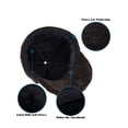 thumbnail image 5 of Deago Men’s Winter Baseball Cap with Ear Flaps Dad Caps Fleece Lined Warm Trooper Trapper Hunting Hat for Cold Weather (Coffee), 5 of 9